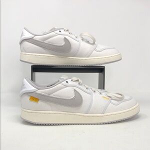Air Jordan 1 Low AJKO x Union LA Neutral Grey Ado8912-101 Men’s Shoes -Size 10.5